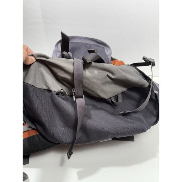 The North Face Terra 55 Camping Trail Hiking Backpack Youth‎ - Orange Gray - Picture 5 of 13